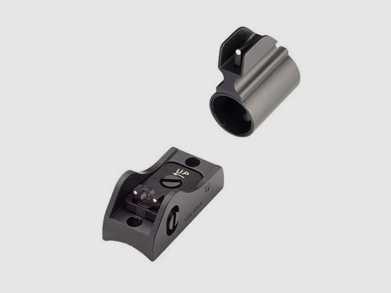 Zestaw celowniczy LPA T/S Ghostring 3-Dot biały 12GA