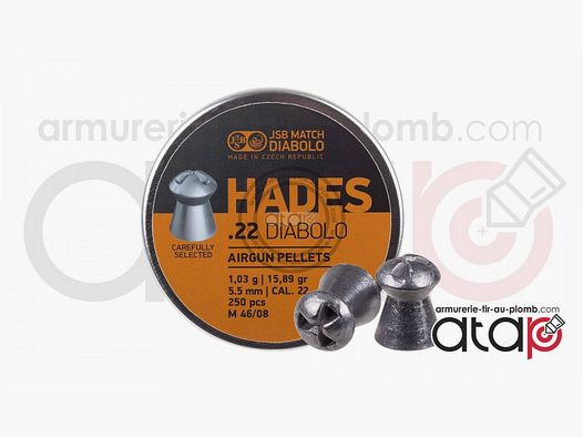 JSB Hades schweres Jagdblei in 5,5mm