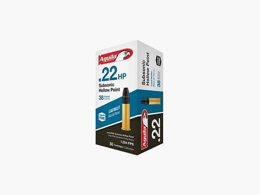 Aguila RA .22LR Subsonic Hollow Point