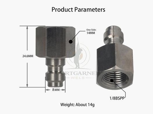 PCP Quick Adapter 300bar
