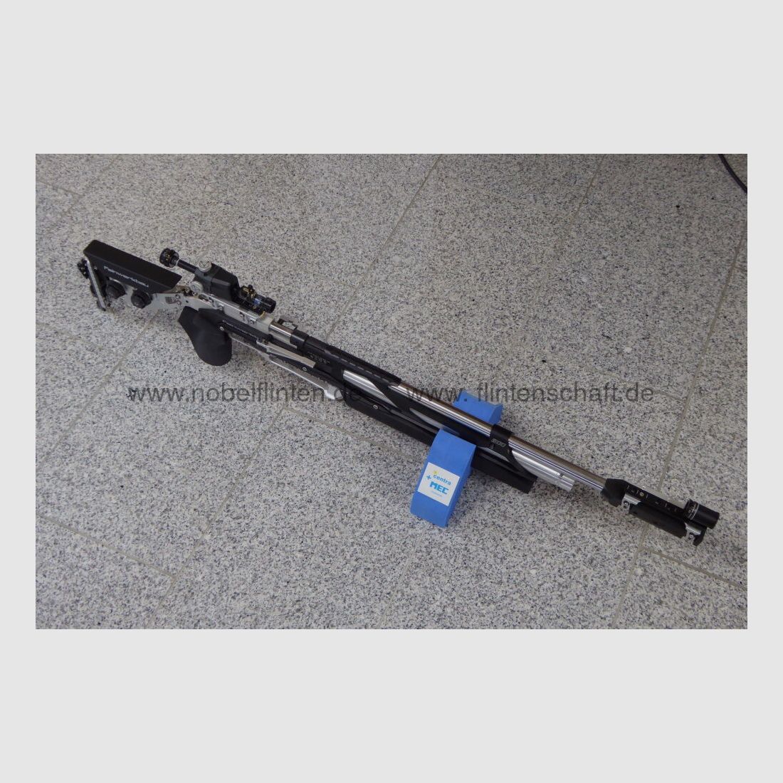 Feinwerkbau 800 X Alu Aufgelegtschießen, Rechtsausführung, Griff Größe L