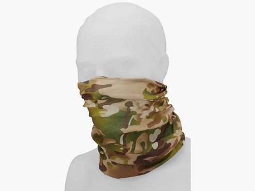 Multifunctional cloth (tube scarf) for head, face, neck - One size - Tactical camouflage