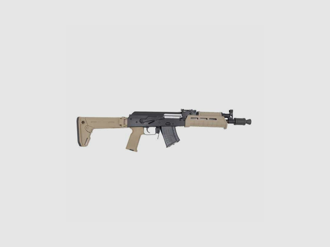 WBP MiniJack Magpul AK AKM Kalaschnikow 7,62x39 pistola corta con calcio pieghevole FDE sabbia