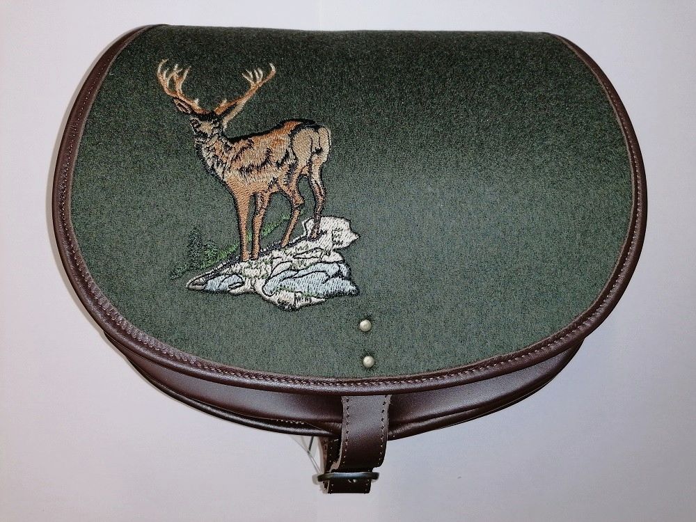 Jagdtasche Leder/Loden