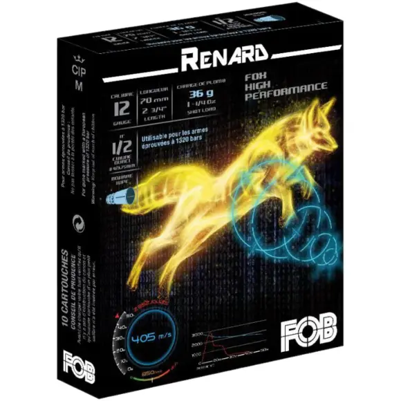 Cartuccia Fob Renard Calibro 12/70