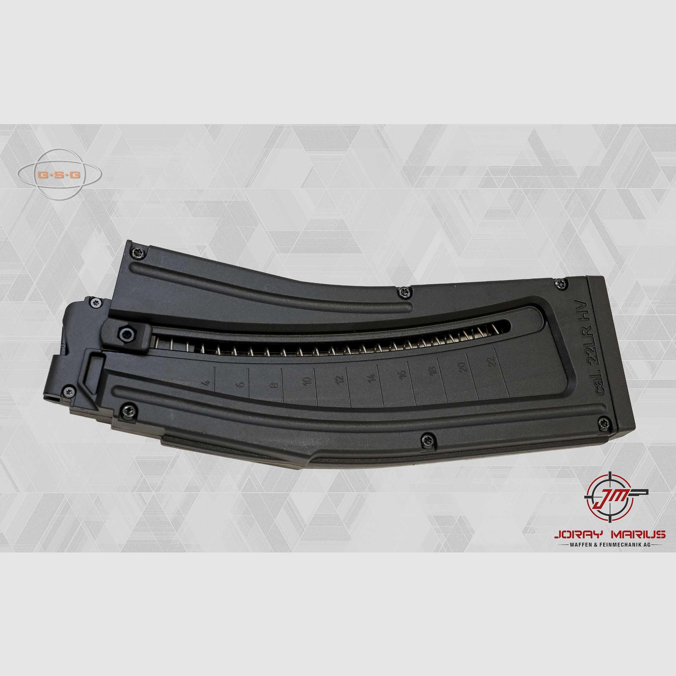 GSG 15 Magazin .22lr, 22-Schuss (Polymer)