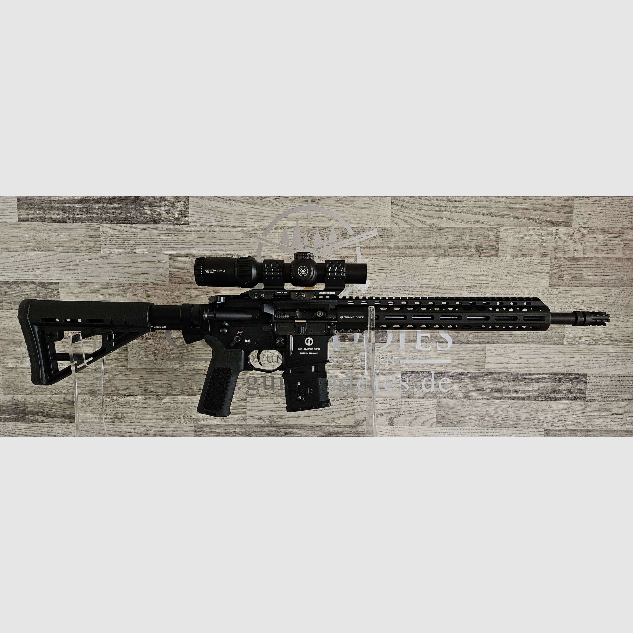 Schmeisser AR15 M4FL 14.5" Black Cal. .223Rem with Vortex Strike Eagle - New merchandise from specialist retail