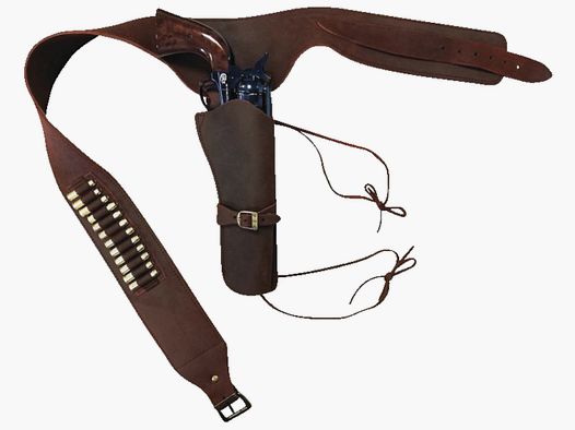 UMAREX BUSCADERO EN CUIR AVEC CARTOUCHIERE