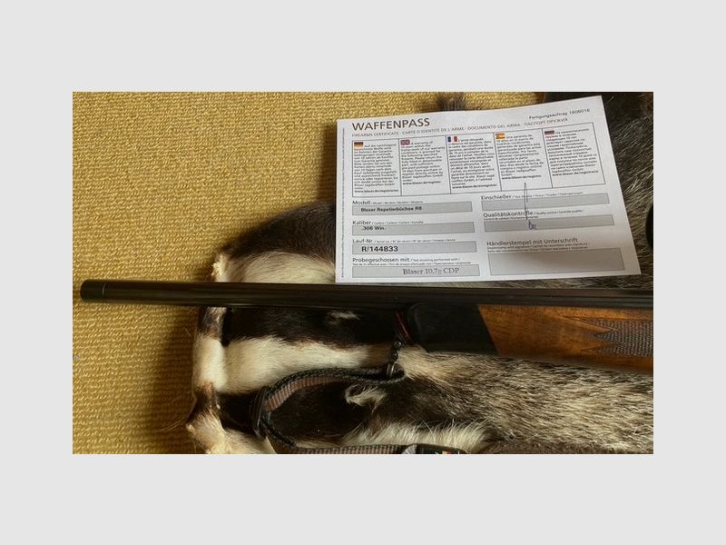 Blaser R 8 Attaché .308 Vollausstattung