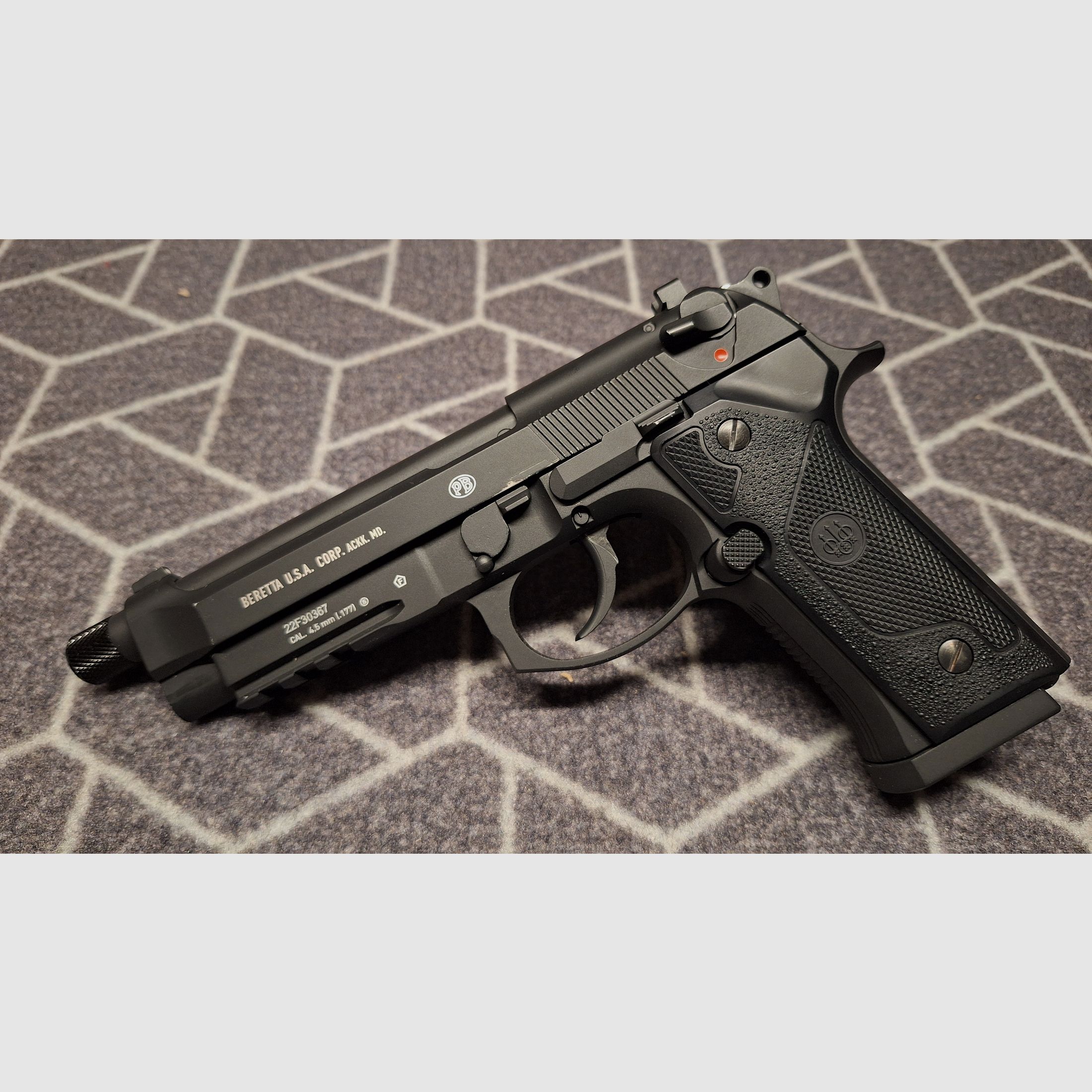 Beretta M9A3 FM CO2 4,5mm BB Blowback schwarz