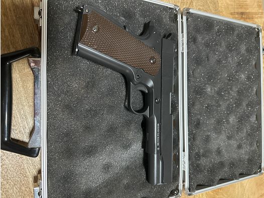 Begadi M1911 Pistola cal.6 mm BB Airsoft con marca F