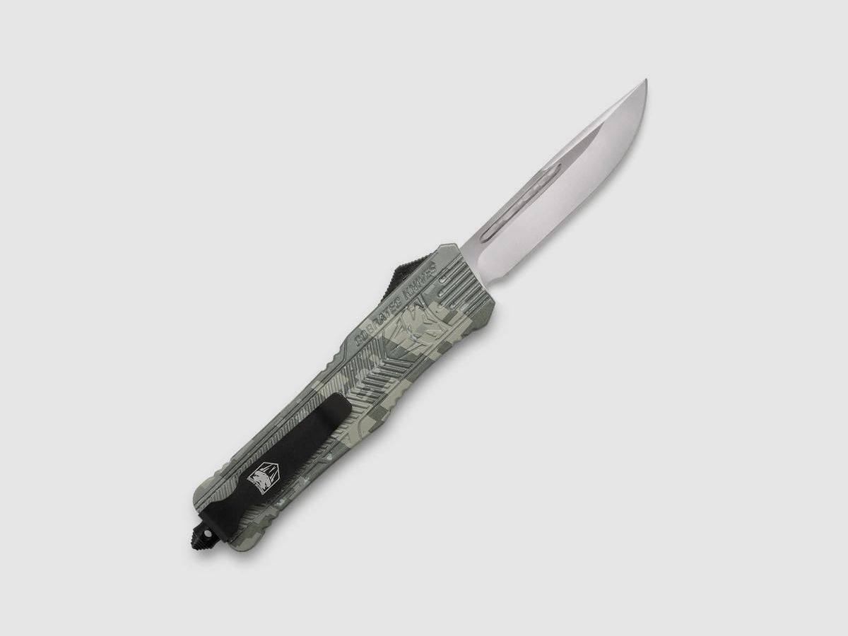 CobraTec Large Army Digi Camo CTK-1 Drop Automatikmesser OTF, Bild 8 von 10