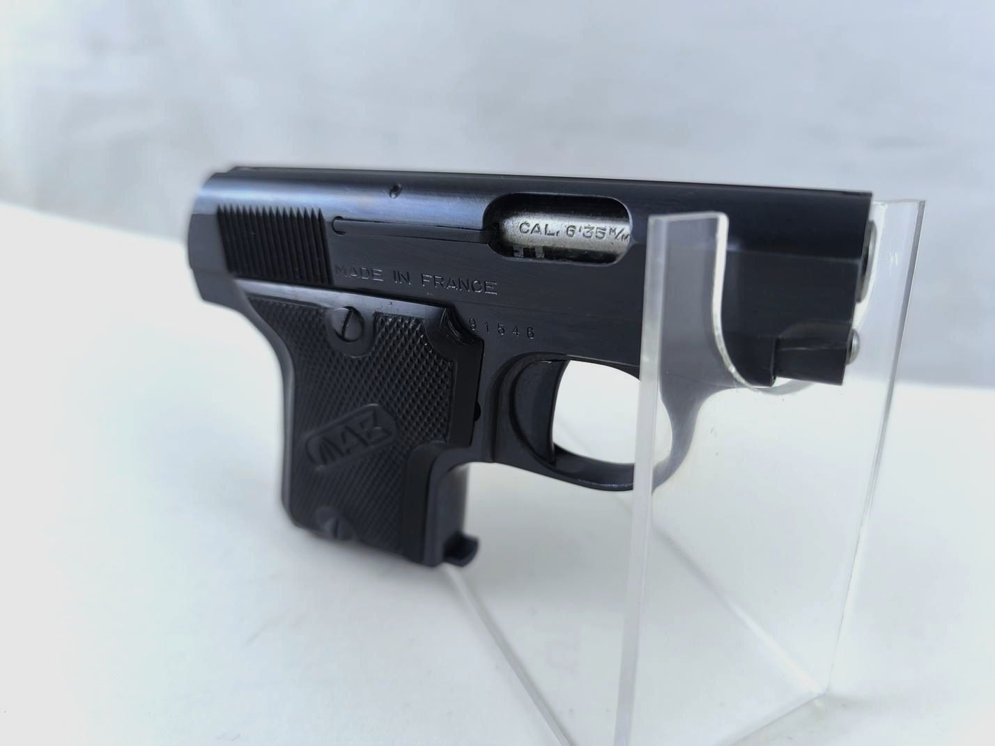 Pistolet MAB Model A kal. 6,35Br, zdjęcie 1 z 3