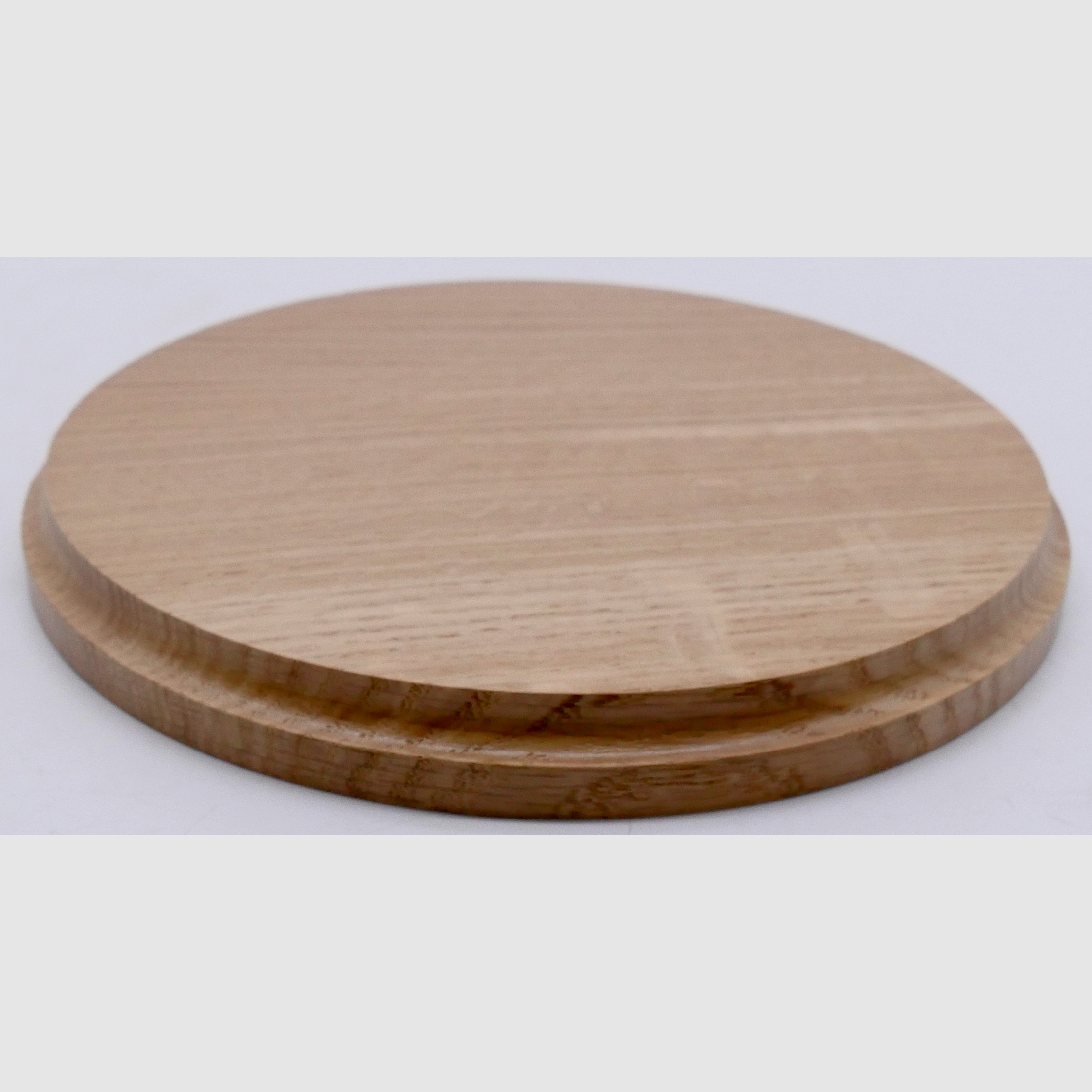 Runde Eichenholzschilder für Keilerwaffen Hell 17 cm