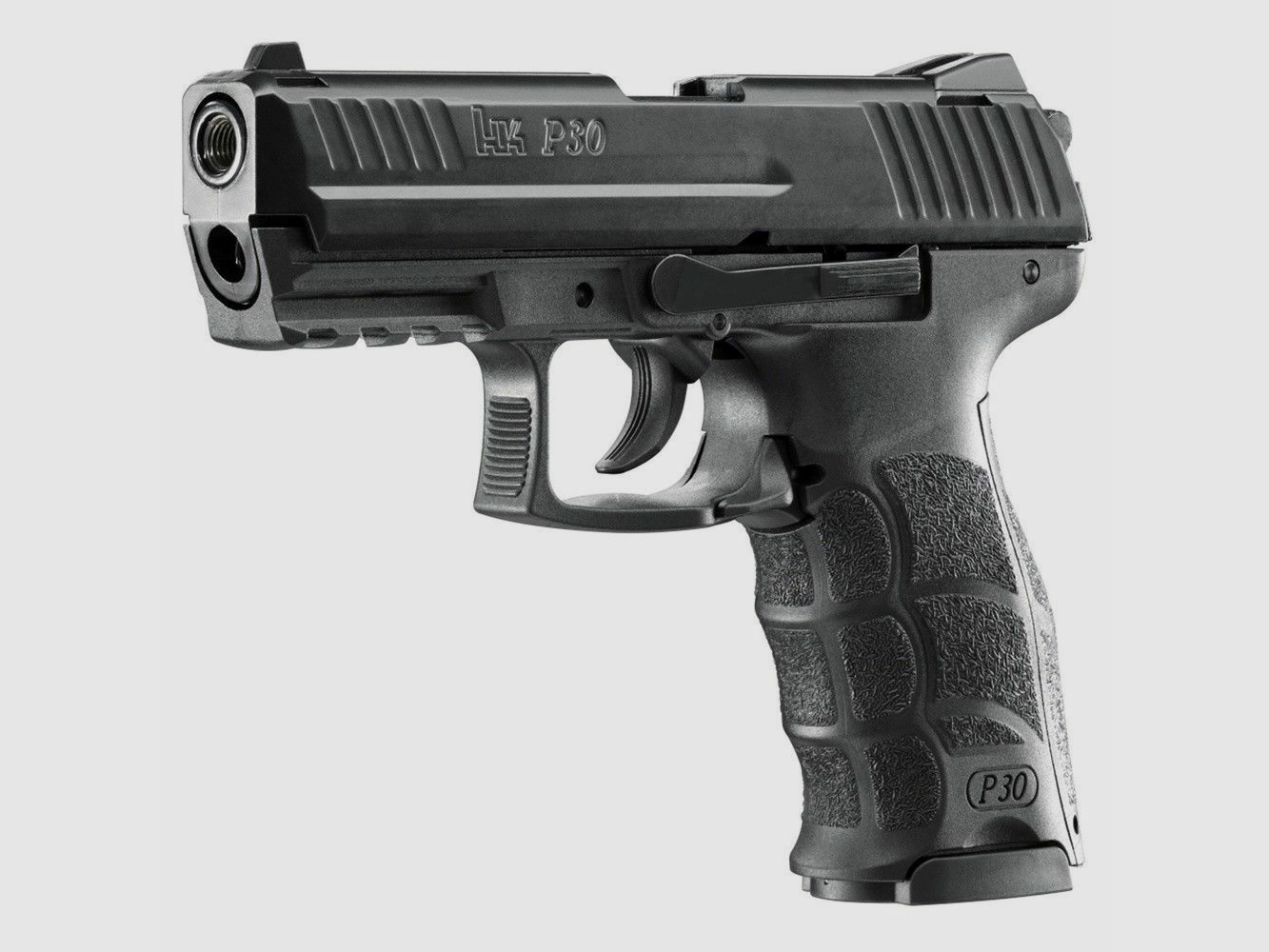 Heckler & Koch	 H&K P30 Schreckschusspistole brüniert + Platzpatronen