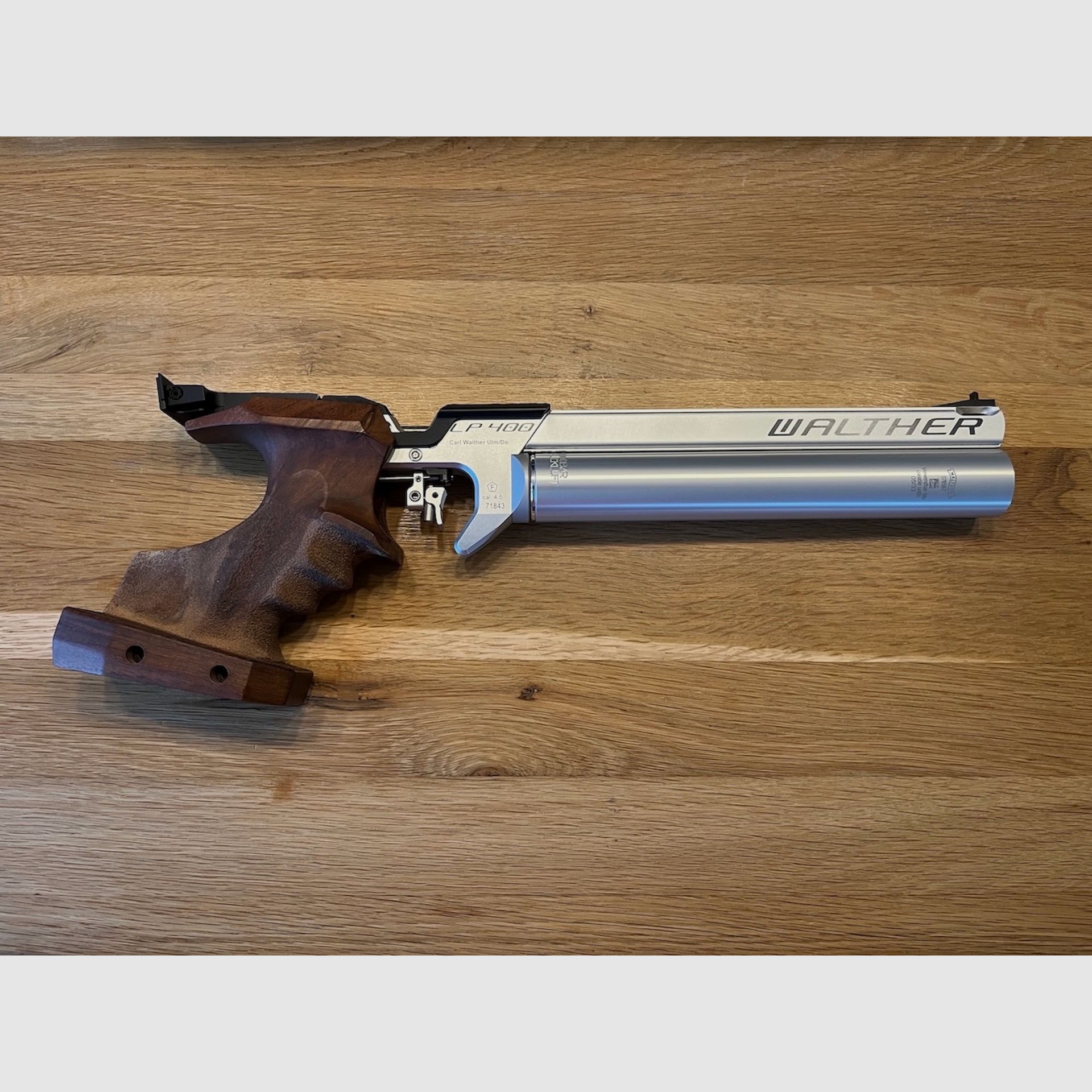 Walther LP 400 LP400 Alu, Rechtsgreep in L en M, 5000 schoten geselecteerde munitie