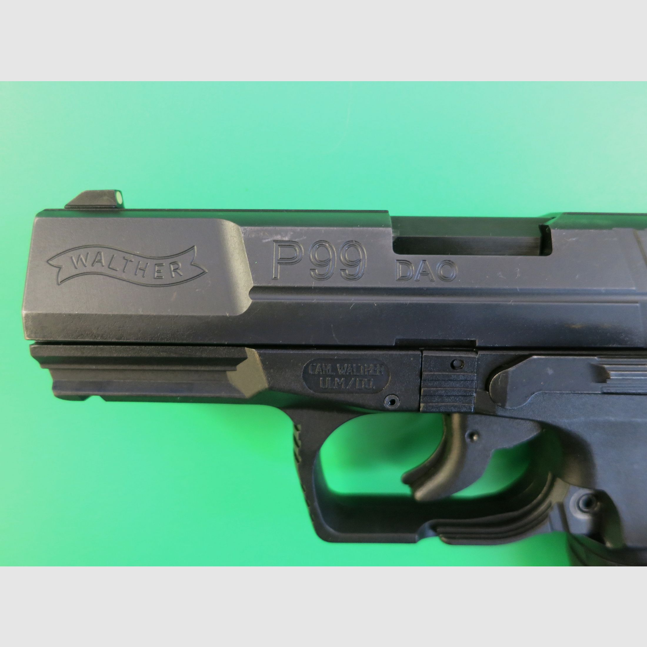 „Polizeipistole“ Walther P99, 9 mm Luger, Komplett-Set Bayern Polizei BYP, James Bond       #26