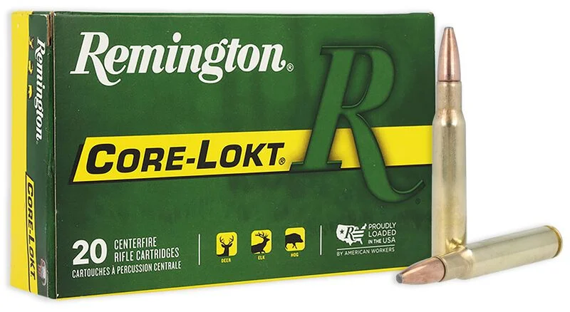 Remington Core-Lokt .30-06 Sprg. 150GR PSP 20 cartouches