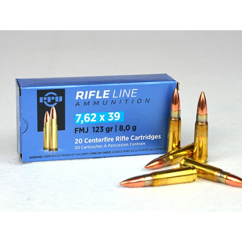 7,62x39mm FMJ Bleikern PPU