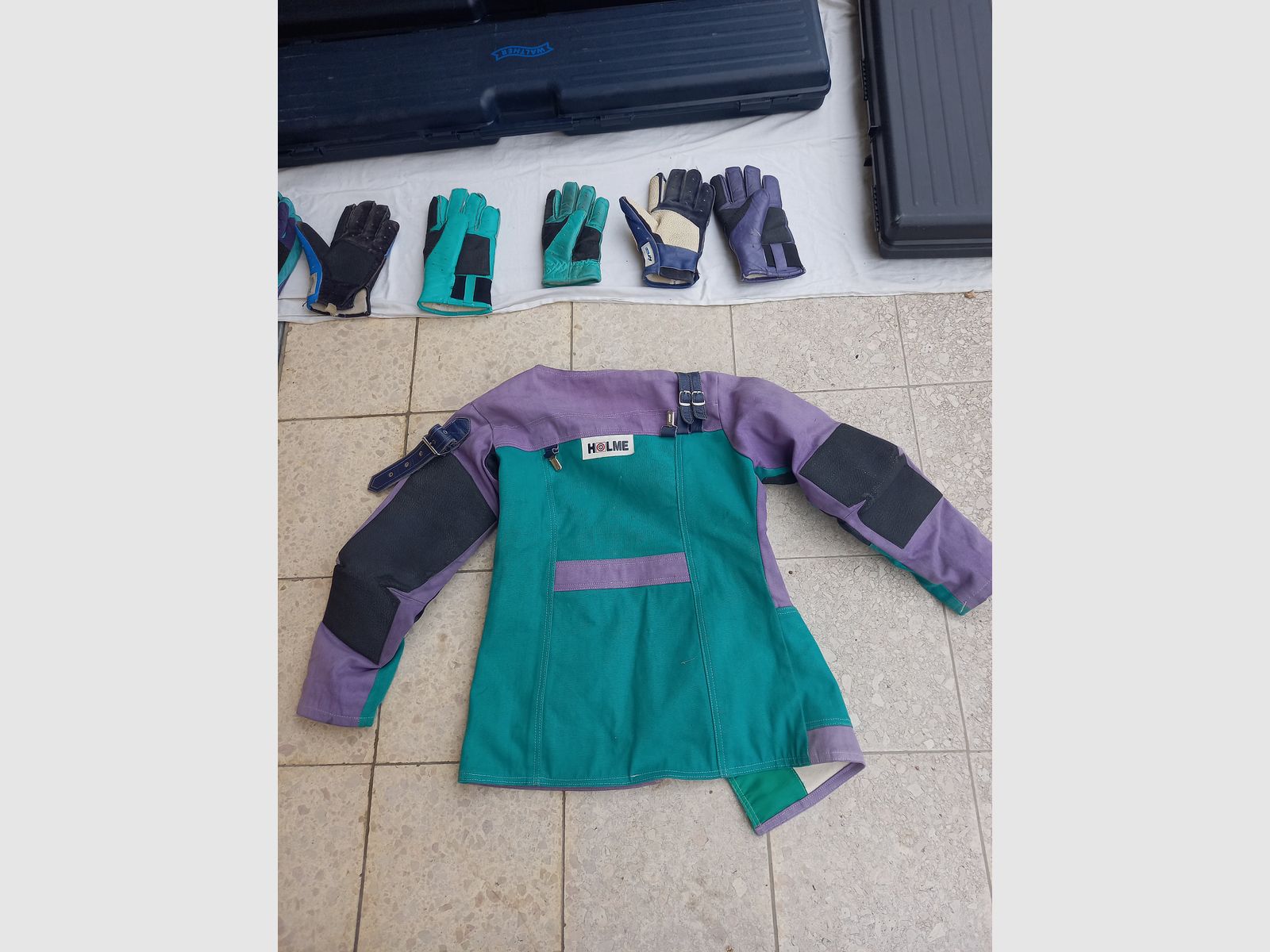 Shooting jacket shooting glove bag case for air rifle air rifles