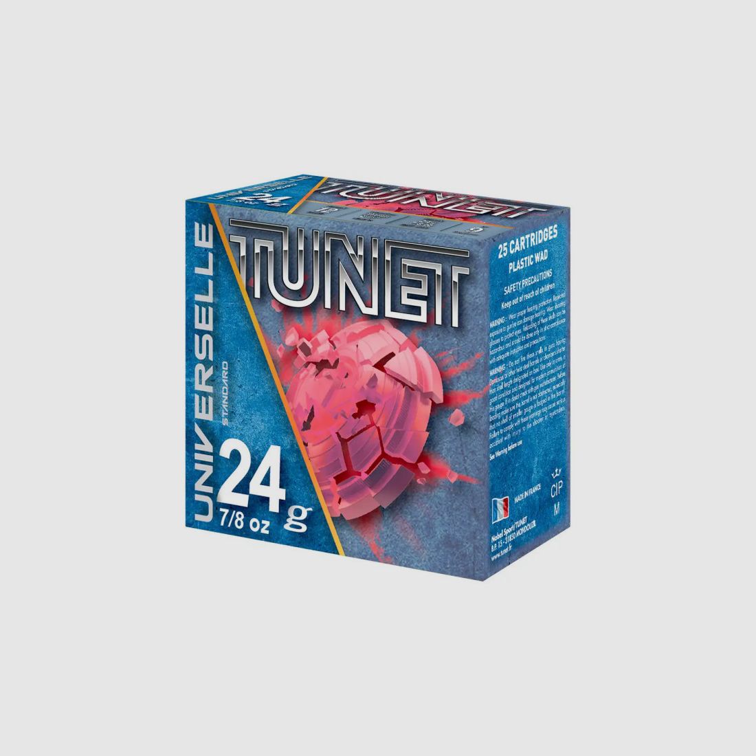 TUNET UNIVERSELLE TRAP 12/70 2,4G - 25 STÜCK