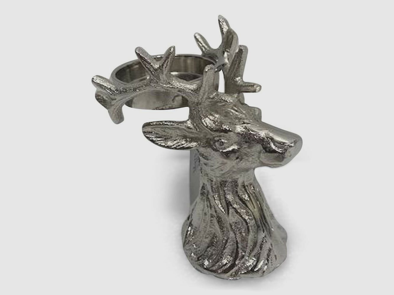 Lovergreen decoration motif deer head tealight holder height: 15 cm
