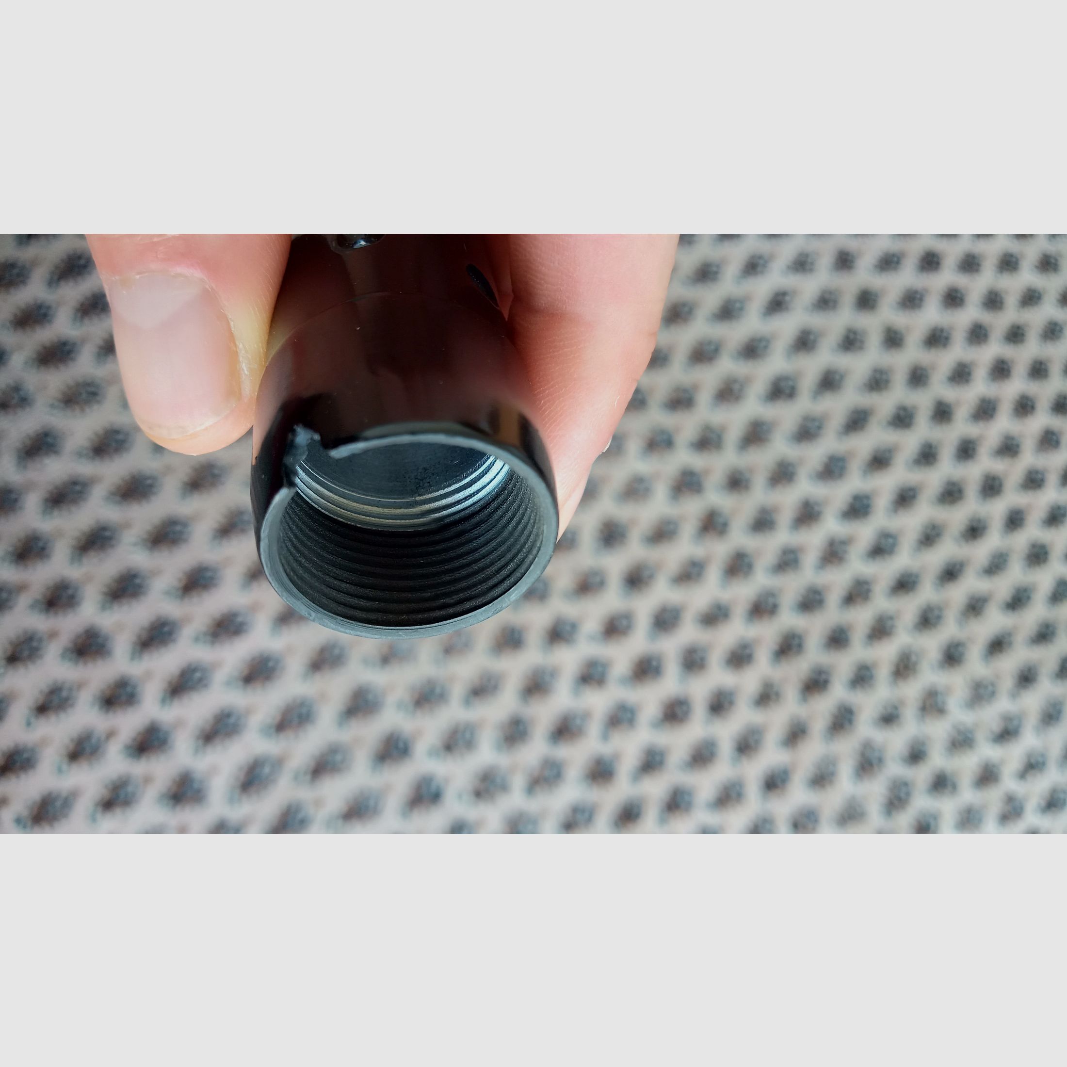 Tauchangebot: Wiesa 5,45/.223 Zick-Zack Flash Hider  gegen Arsenal Flash Hider // DDR NVA MPi AK74 24x1,5 mm Rechtsgewinde Mündungsbremse Mündungsfeuerdämpfer