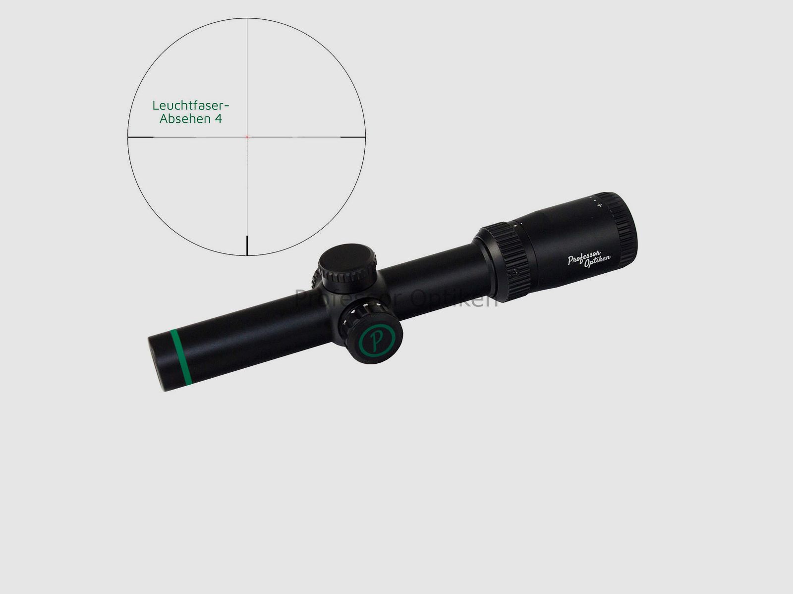 Professeur Optiken Staffelsee - 1-8x24 LD V2, Réticule à fibre lumineuse 4