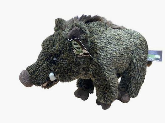 LivingActive Wildschwein Kuscheltier 25 cm – Weiches Plüschtier für Kinder