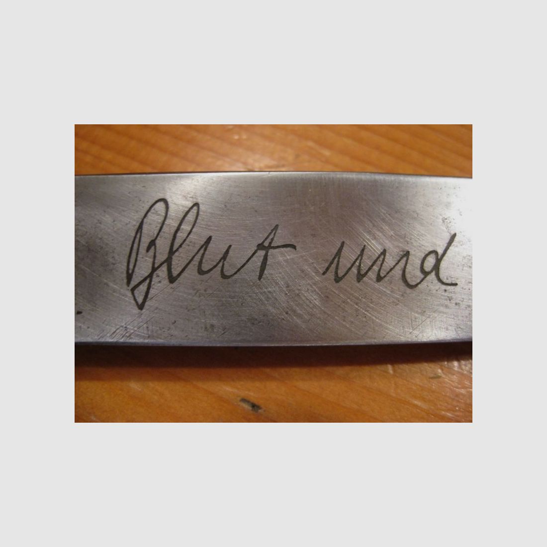 Original driving knife HJ with motto from Wk2 (Original Eickhorn Solingen)