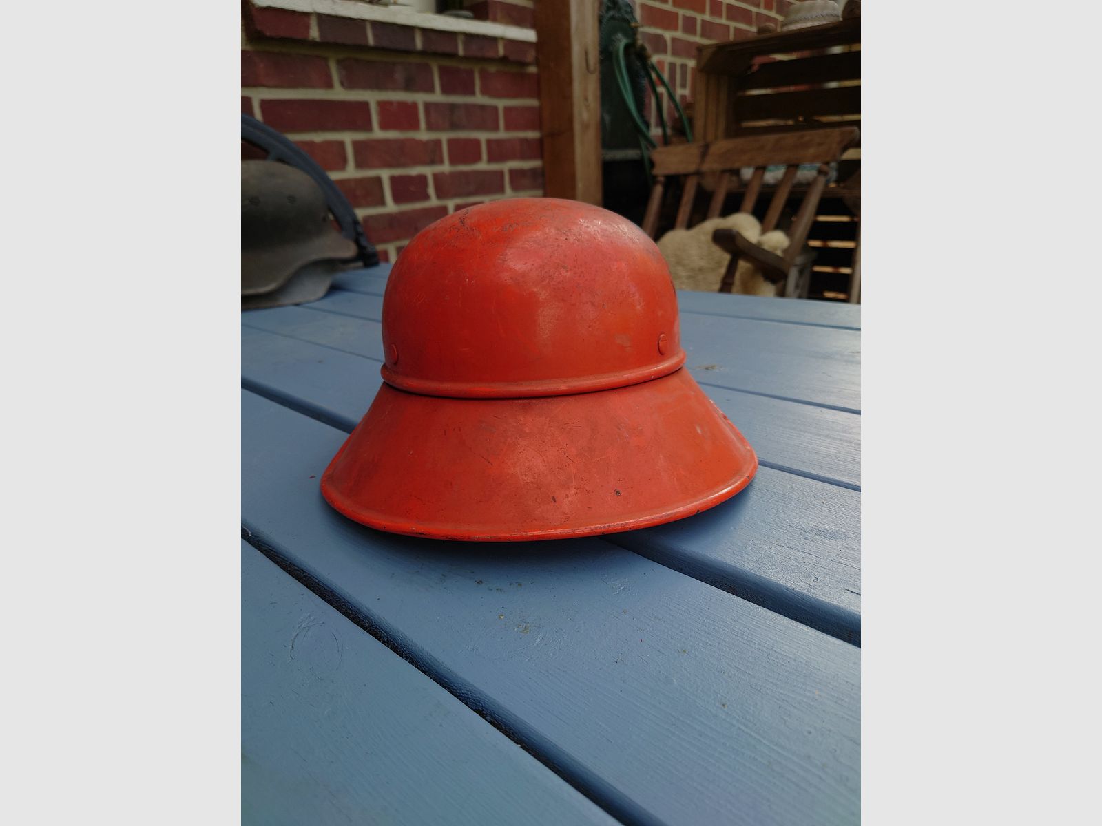 Gladiator M38 Luftschutzhelm WW2 WK2 kein kar98 mp40 stg