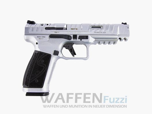 Canik SFx Rival-S Chrome Full Steel Pistol Caliber 9mm Luger