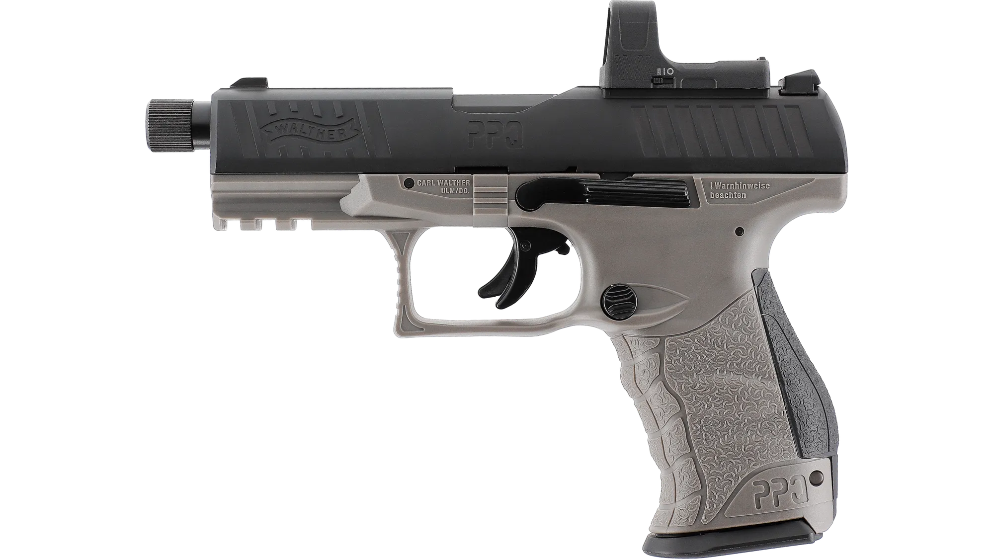 Walther PPQ M2 Q4 Tac Combo 4,6" Zestaw, Tungsten Gray, 21 Strzałów