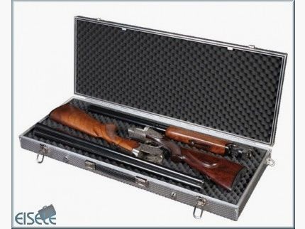 EISELE Gewehrkoffer SHOT/Dbig Alu silber / für 2 Waffen