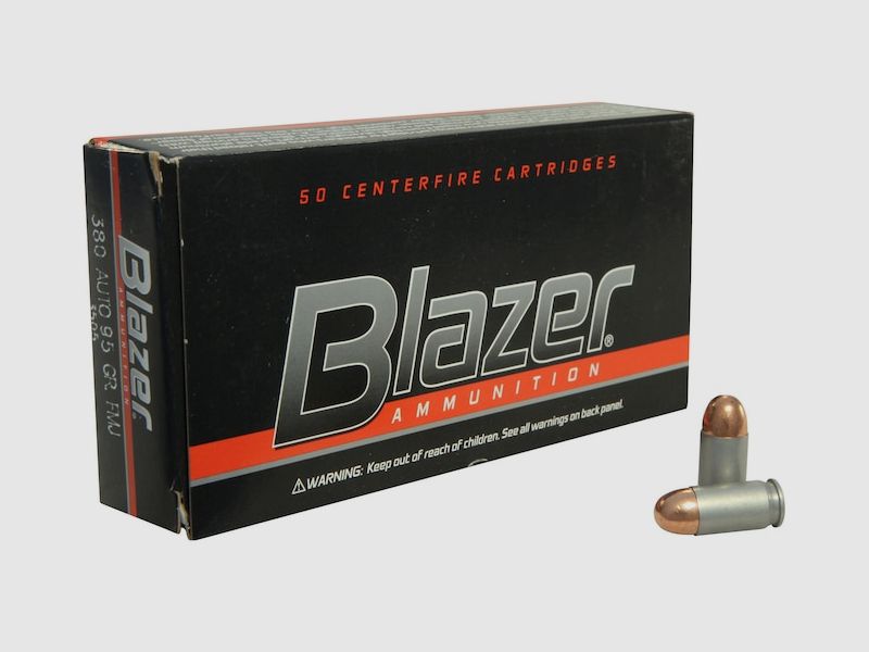 CCI Blazer Aluminium .38 Special 95GR TMJ 50 Patronen