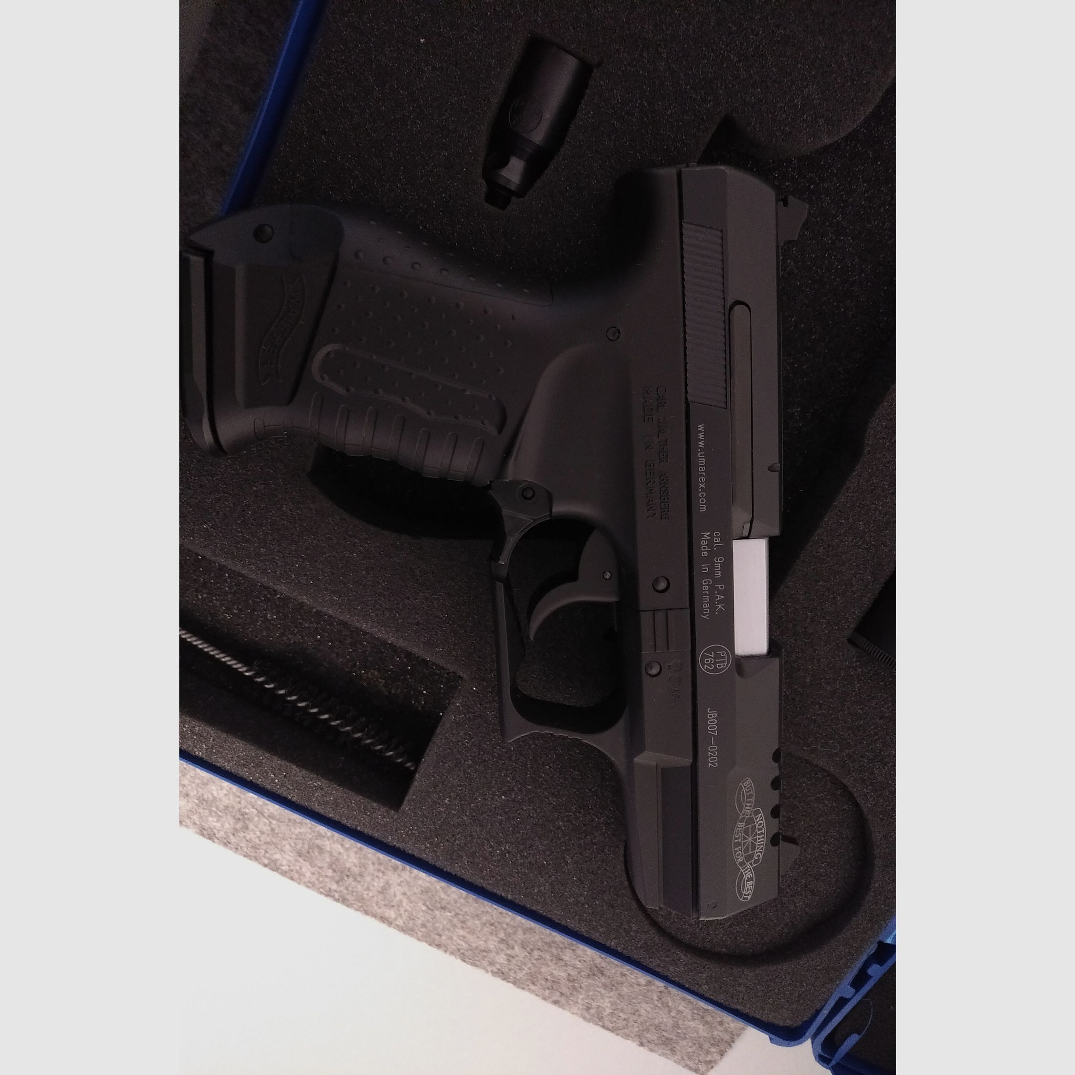 Walther 2006 P99 PAK Gas Signal 007 Special Operations PTB 762 James Bond Limited Edition 0202/1000