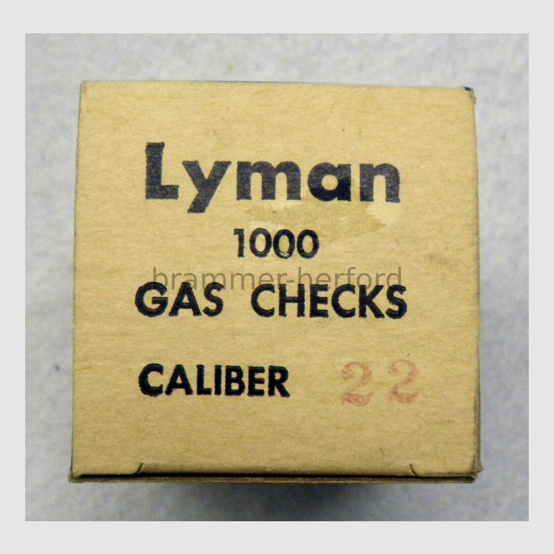 Lyman Gas Checks