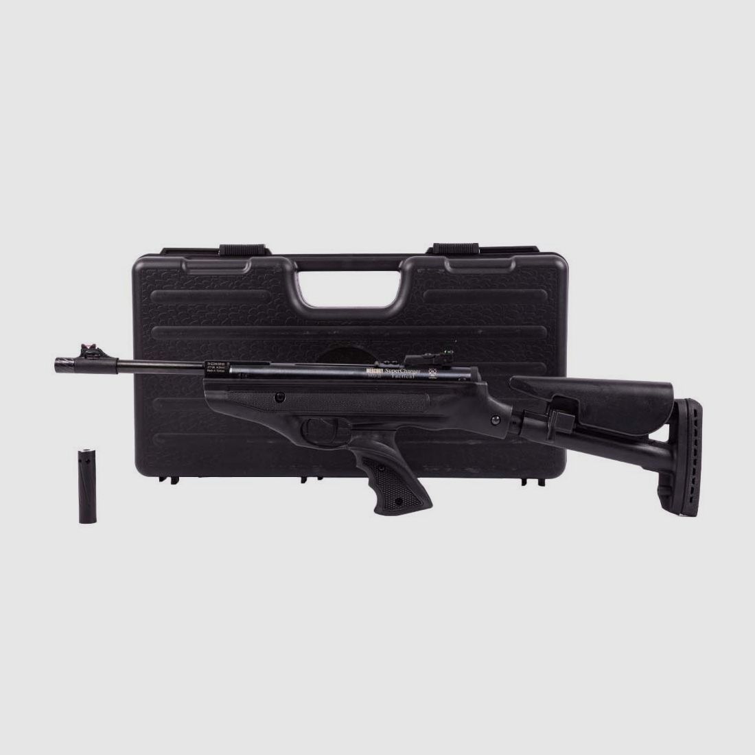 Mercury 25 Super Charger Tactical 4,5mm Diabolos Schwarz