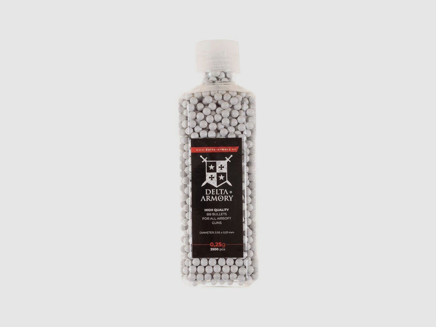 Airsoft High Quality BB 0,25g (2500rds) - Delta Armory