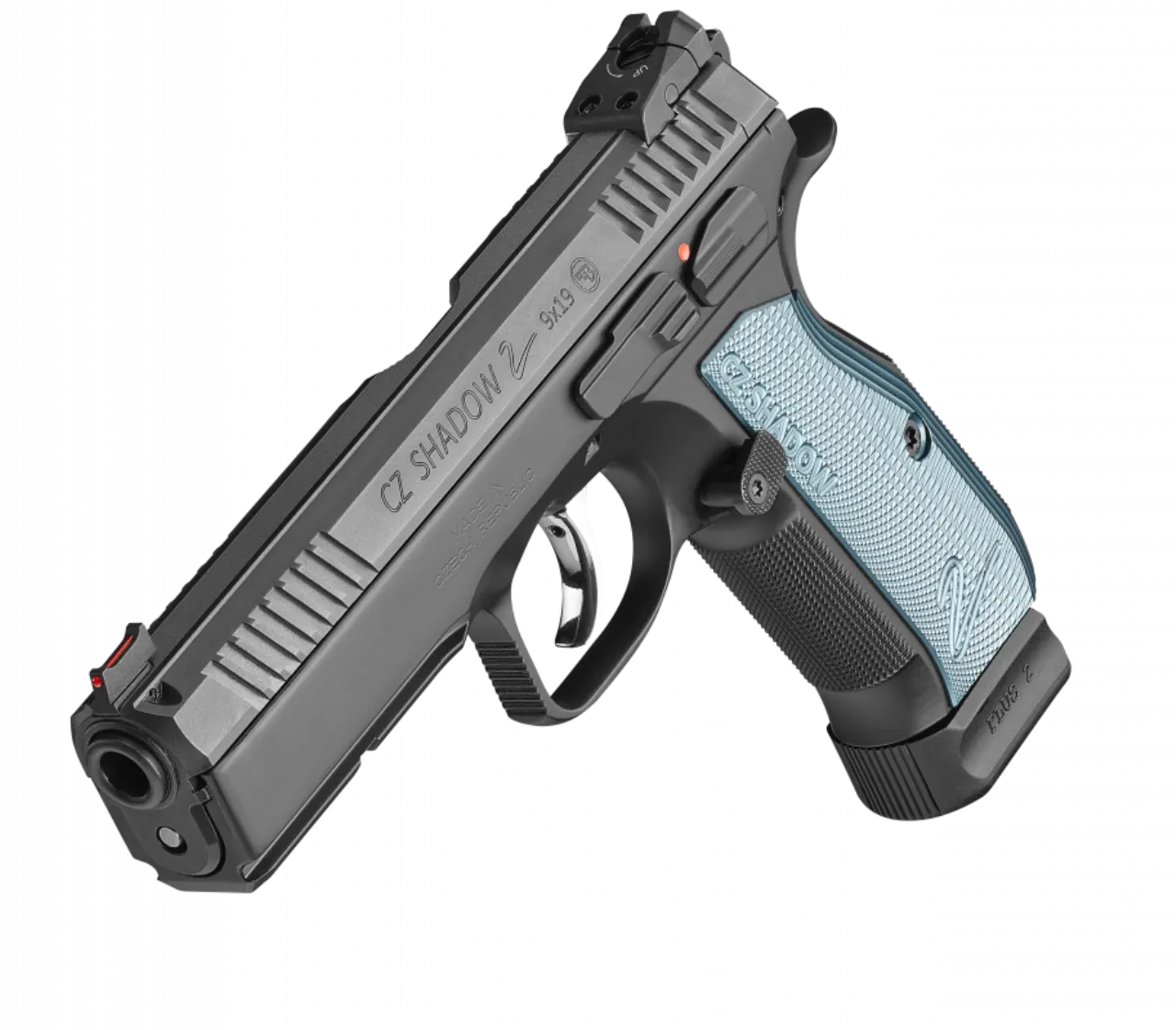 Pistola CZ Shadow 2 9mm Para 19 colpi – Pistola sportiva in acciaio per IPSC, immagine 3 di 4
