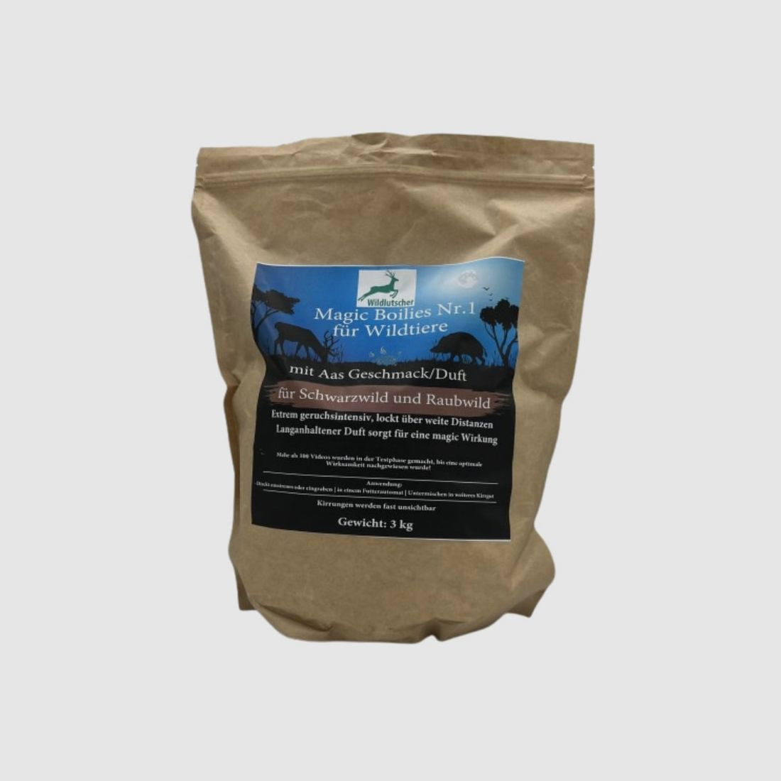 Wildlutscher Magic Boilies Nr.1 Aas-Duft 3 kg