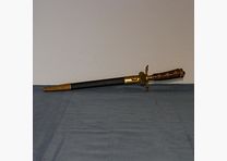 Cuchillo de ciervo Daga de honor Heinrich Hörster Solingen
