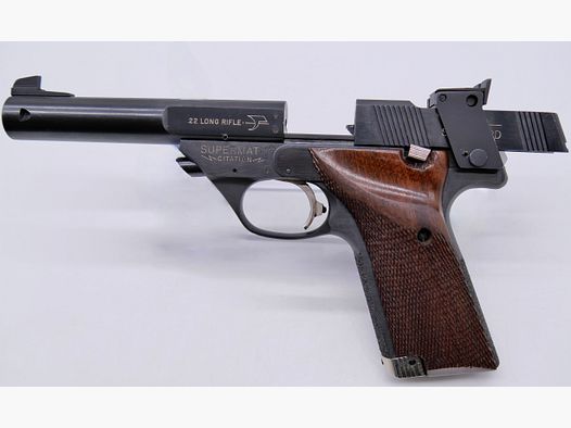High Standard Supermatic Citation .22 l.r. 5,5' longitud de cañón empuñaduras de madera