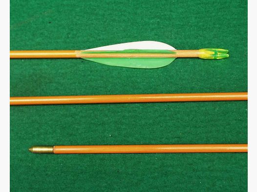Hege Fiberglas-Pfeile orange