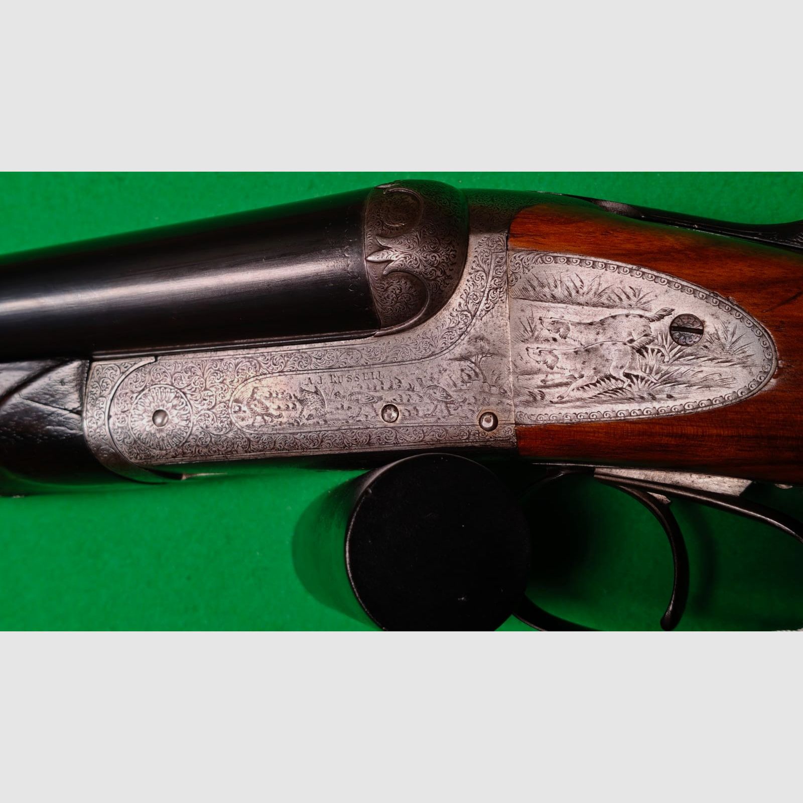 Russell Doppelflinte England f. Sammler 12/70