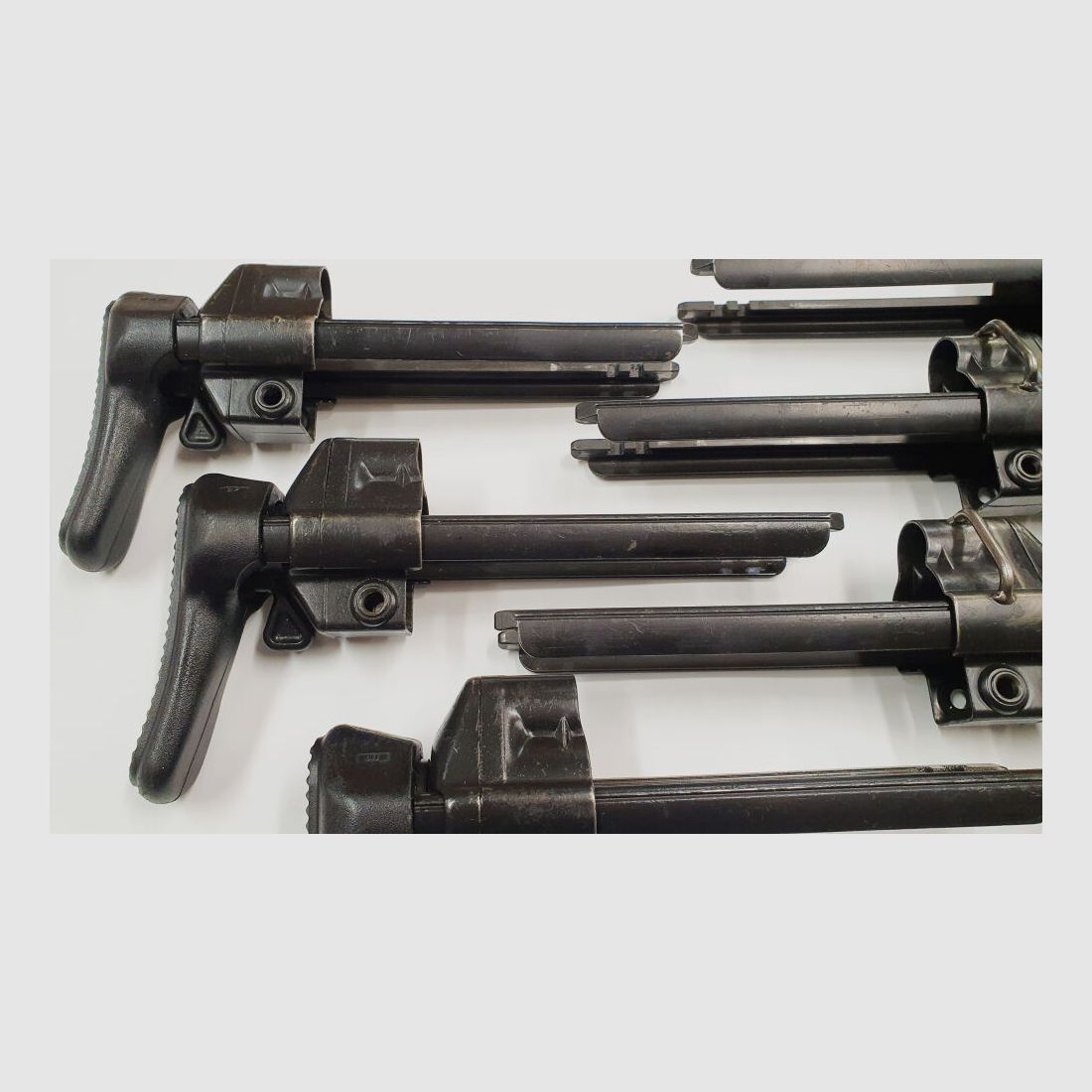 Heckler & Koch Original Heckler & Koch H&K MP5, SP5 collapsible shoulder stock (2 positions) push stock, used