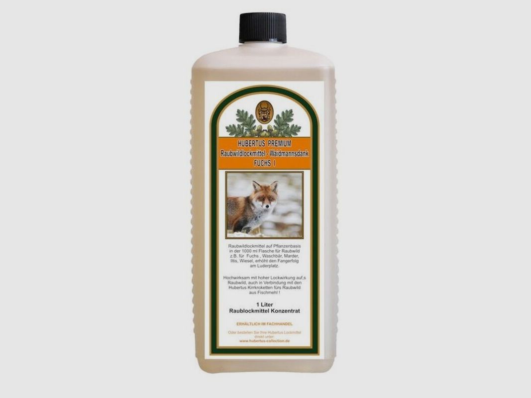Hubertus Collection Raubwildlockmittel Fuchs I 1000 ml