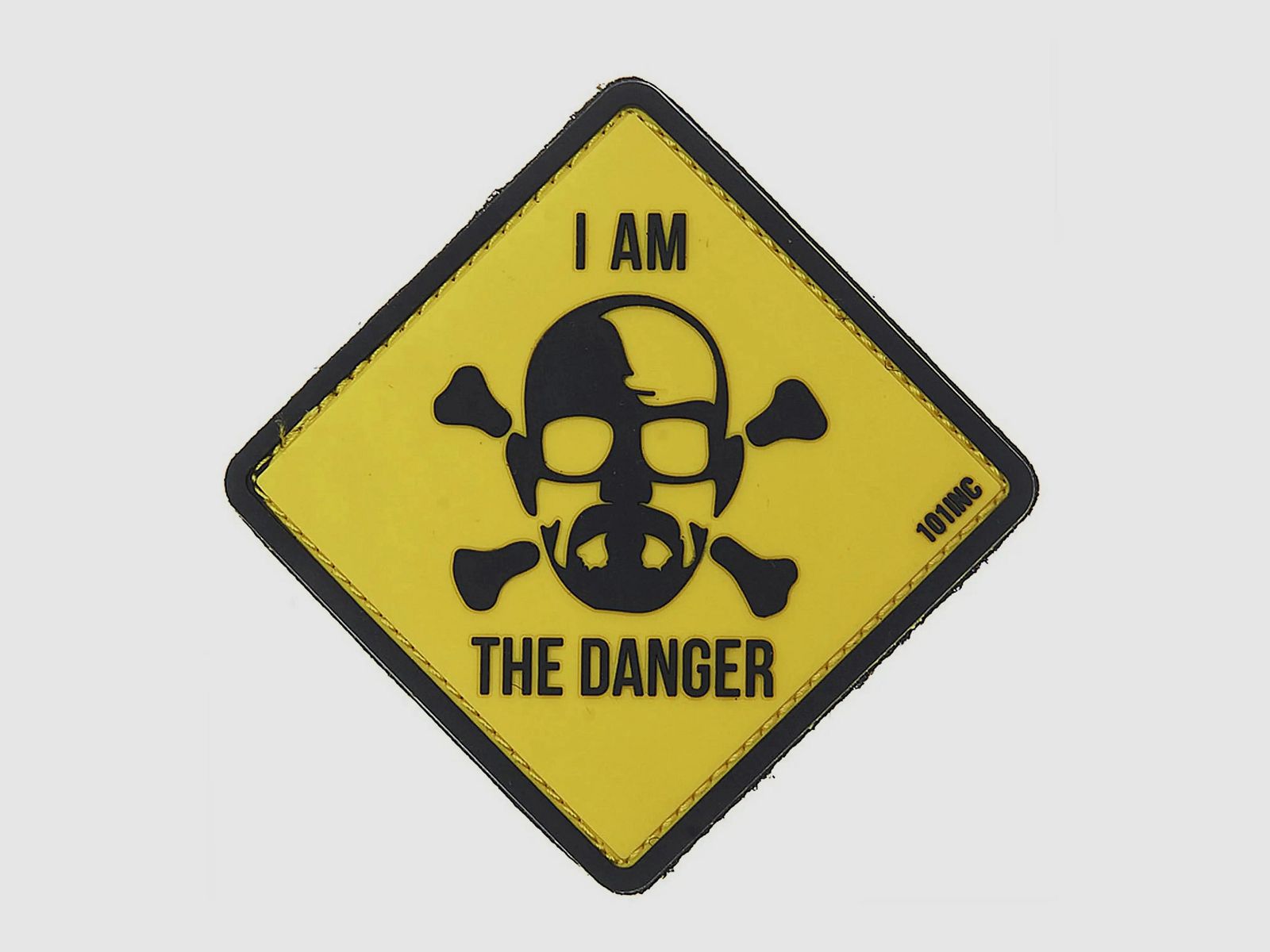 101 INC 3D Patch I am the danger gelb