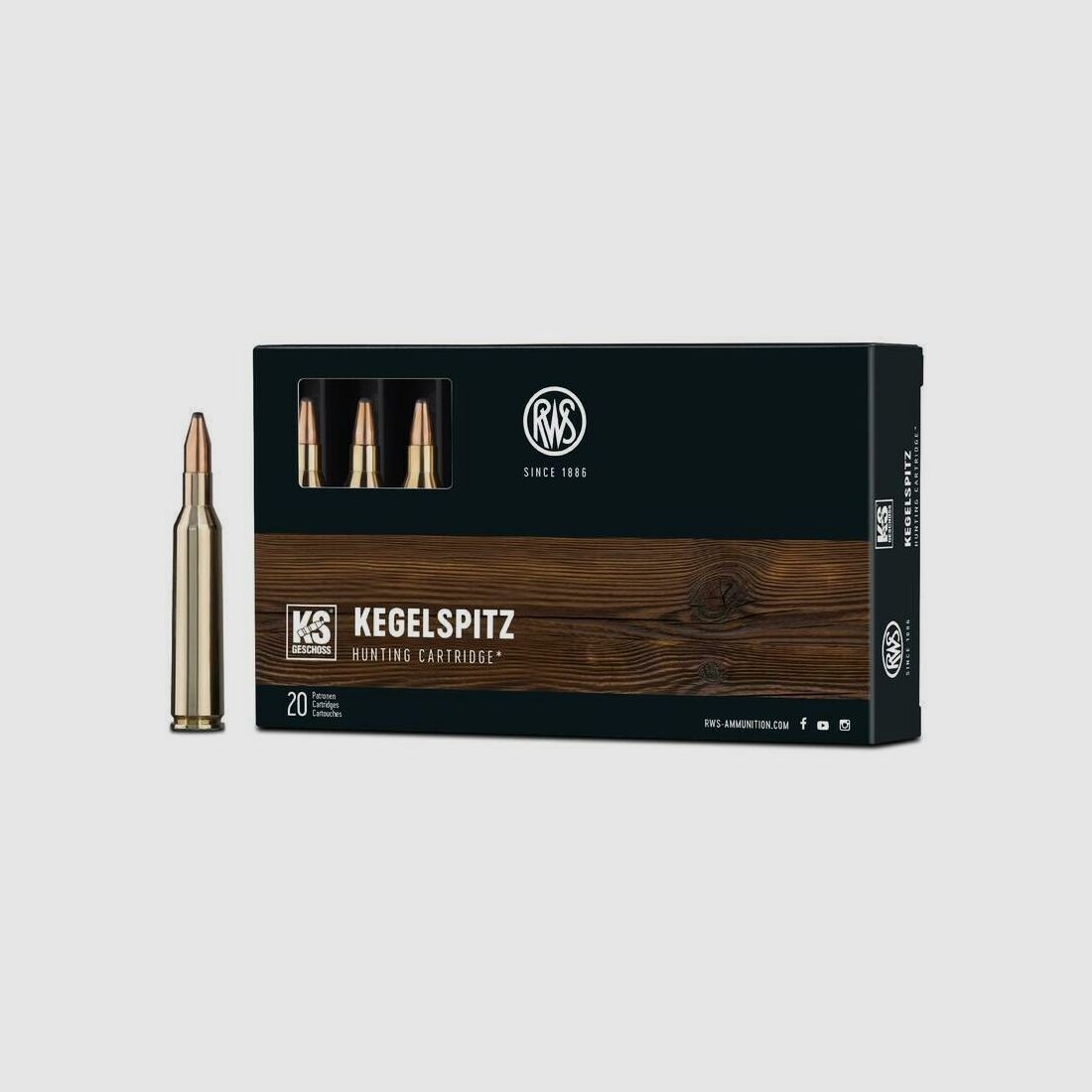 RWS KS 4,8g/74grs à20 5,6x57