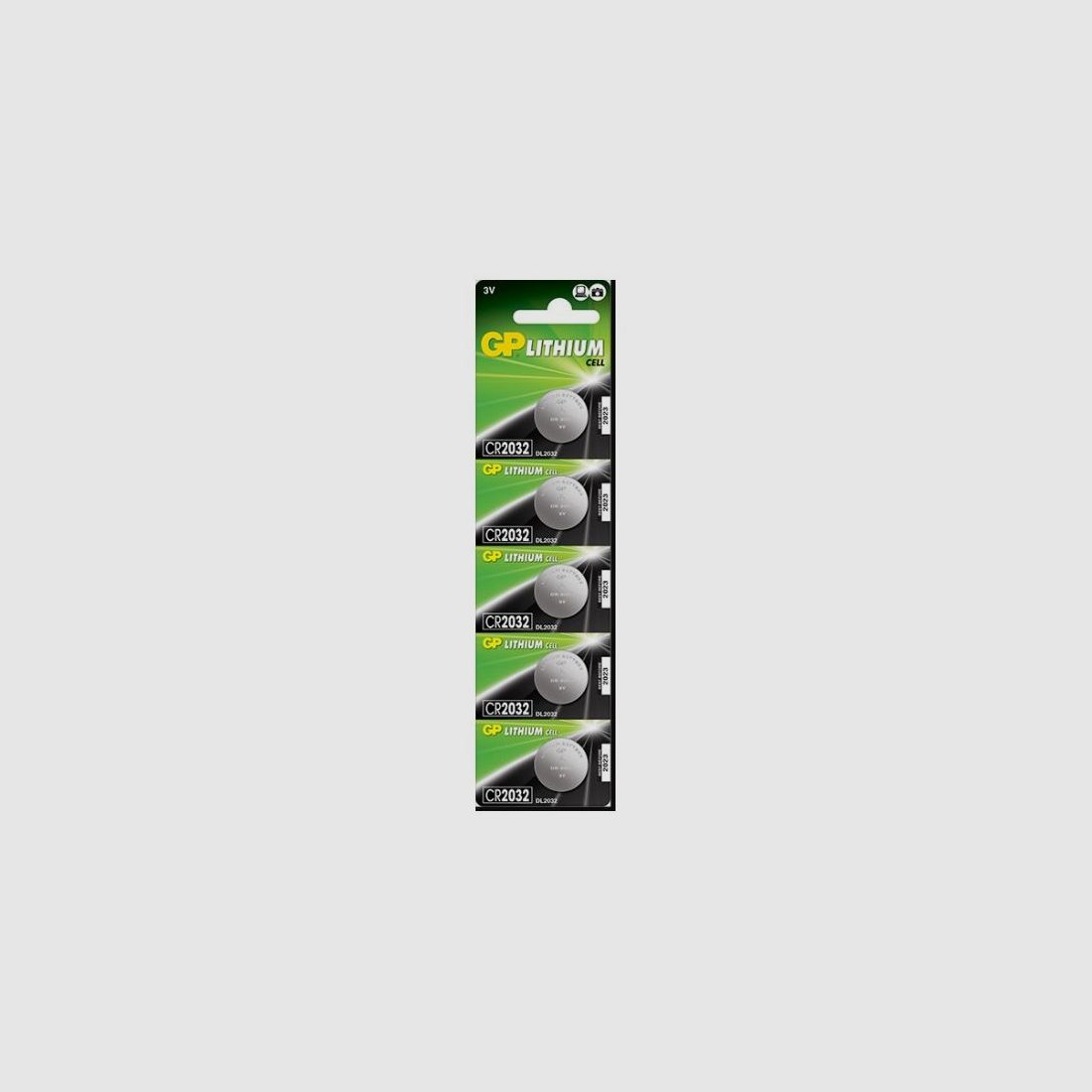 GP BATTERIJ CR2032 LITHIUM